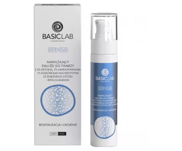 BasicLab Cosmetology Moisturizing serum s 6% ektoinom, 3% aminokislinami in betaglukanom