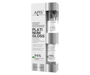 Platinum Gloss Revitalizing krema za okoli oči z bakrovimi peptidi