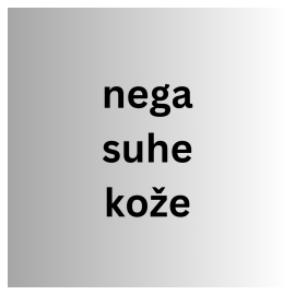 Nega suhe kože