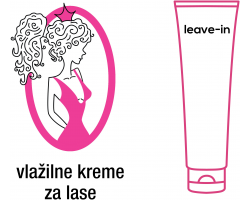 CGM vlažilne kreme za lase