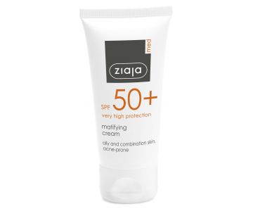 Ziaja MED Matifying SPF 50+ zaščitna krema za mešano in mastno kožo