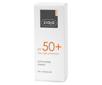 Ziaja MED Anti-Wrinkle SPF 50+ zaščitna krema za suho in zrelo kožo