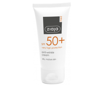 Ziaja MED Anti-Wrinkle SPF 50+ zaščitna krema za suho in zrelo kožo