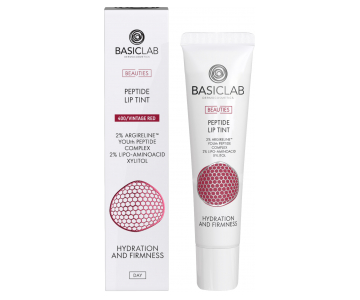 BasicLab Beauties Peptide Lip Tint obarvan balzam za ustnice
