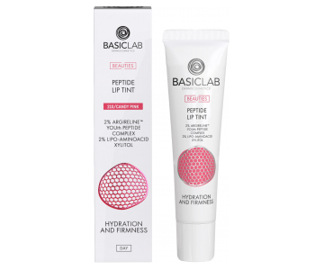 BasicLab Beauties Peptide Lip Tint obarvan balzam za ustnice