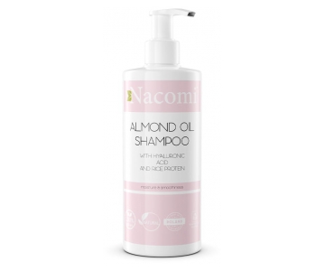 Nacomi Almond Oil šampon z riževimi beljakovinami