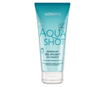 Aqua Shot vlažilni mineralni gel za čiščenje obraza