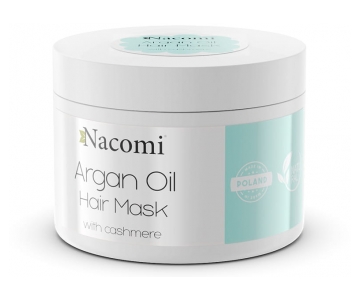 Nacomi Argan Oil maska s kašmirjevimi beljakovinami za suhe in poškodovane lase