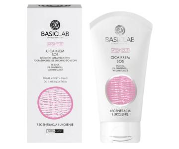 BasicLab Atopicus Cica SOS regenerativna krema za pomirjanje