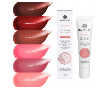 BasicLab Beauties Peptide Lip Tint obarvan balzam za ustnice