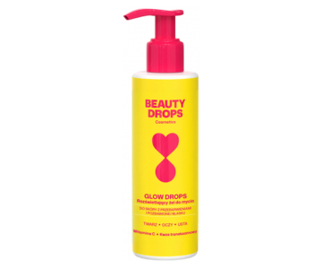 Beauty Drops Glow Drops Brightening gel za umivanje obraza
