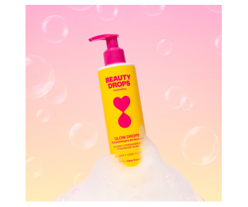 Beauty Drops Glow Drops Brightening gel za umivanje obraza