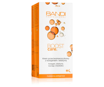 Boost Care Anti-Wrinkle vlažilna krema s kolagenom in elastinom