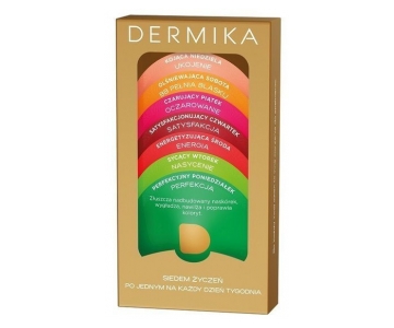 Dermika 7 Day Mask Set darilni paket negovalnih mask