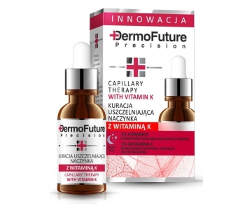 DermoFuture Precision serum z vitaminom K za krepitev kapilaric in pomirjanje rdečice