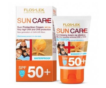 FlosLek Sun Protection ZF 50 zaščitna krema za sončenje za obraz