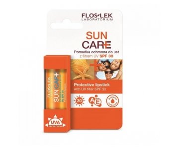 FlosLek Sun Care SPF balzam za ustnice ZF 30
