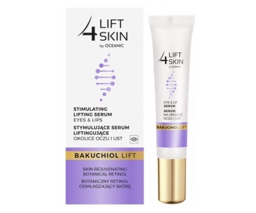 Lift4Skin Bakuchiol intenziven lifting serum za okoli oči in ustnic