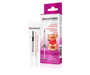 DermoFuture Lip Filler - Plumper balzam za ustnice (GLASS GLOW - lipglos)