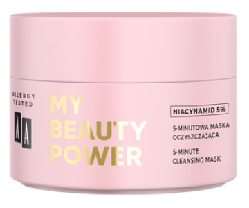 My Beauty Power 5% Niacinamide Cleansing 5-minutna glinena maska