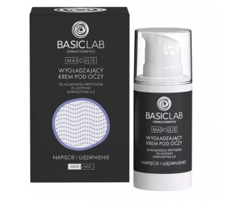 BasicLab Masculis Smoothing Peptide krema za okoli oči za moške