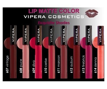 Vipera Lip Matte Color tekoča mat šminka za ustnice