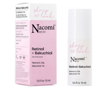 Next LEVEL Anti-Wrinkle Eye Retinol Bakuchiol serum za okoli oči proti gubicam