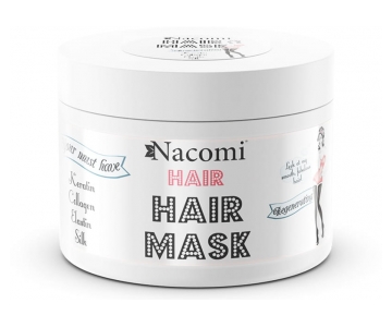 Nacomi Regenerating & Nourishing maska za lase s keratinom