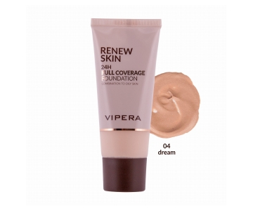 Vipera Renew Skin Full Coverage puder za mešano in mastno kožo