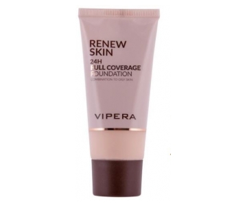 Vipera Renew Skin Full Coverage puder za mešano in mastno kožo