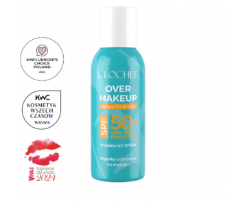 Clochee Over MakeUp SPF 50 invisible UV sprej