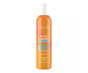 Clochee Face & Body Reapplication Invisible SPF 50 sprej