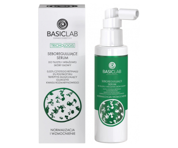 BasicLab Trichologis Seboregulating serum za mastno lasišče