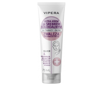 Vipera Ultra Cream hranilna krema s koloidnim srebrom