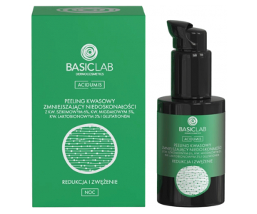 BasicLab Acidumis Reducing Imperfections Acid Peeling s šikimično, mandelično in laktobionsko kislino