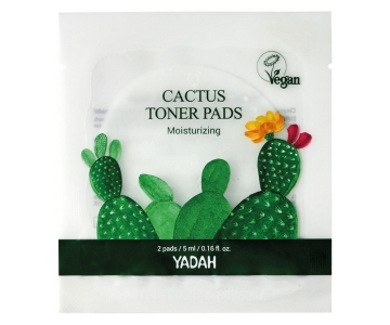 YADAH Cactus Toner Pads 3in1 čistilne blazinice