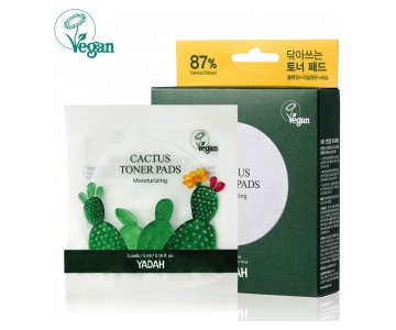 YADAH Cactus Toner Pads 3in1 čistilne blazinice