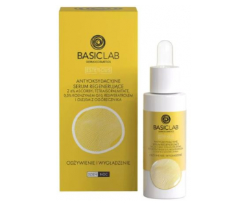 BasicLab Dermocosmetics Antioxidant Regenerating oljni serum s 6 % vitaminom C, 0,5 % Q10 in resveratrolom