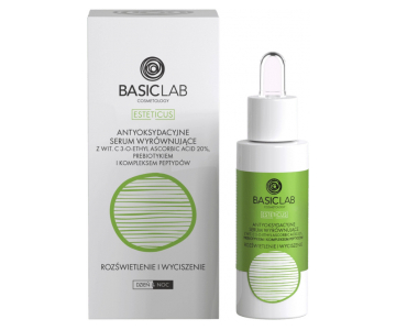 BasicLab Cosmetology Antioxidant Regenerating 20% vitamin C serum s peptidi