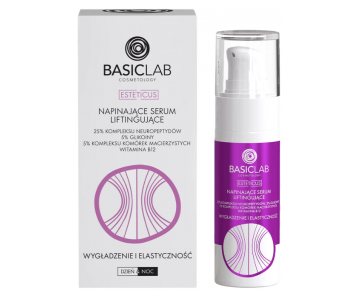 BasicLab Cosmetology Firming Lifting serum s 25 % nevropeptidi, 5 % matičnih celic in B12