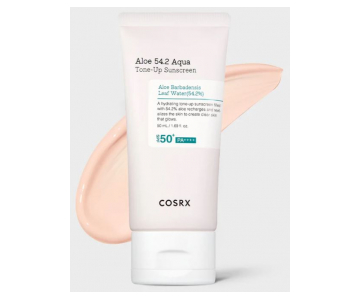 COSRX Aloe 54.2 Aqua Tone-Up Sunscreen SPF 50