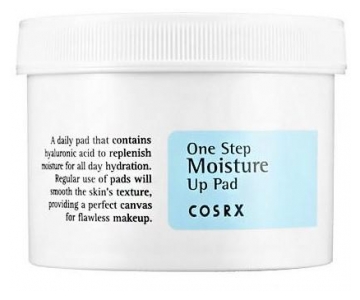 COSRX One Step Moisture Up Pad vlažilne blazinice s hialuronsko kislino