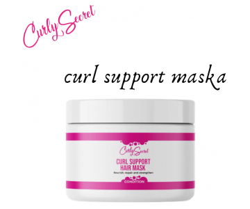 Curly Secret Curl Support Hair maska za skodrane lase