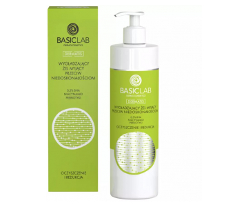 BasicLab Dermatis Anti-Acne Smoothing Body Wash s salicilno kislino in niacinamidom
