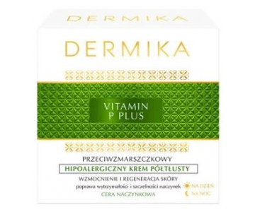 Vitamin P Plus Hypoallergenic srednje bogata krema za rozacejo in kuperozo