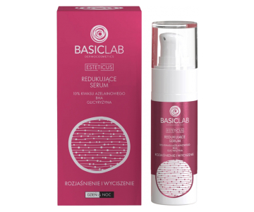 Basiclab Dermocosmetics Reducing Brightening Calming serum z azelaično kislino