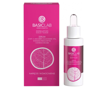 BasicLAB Dermocosmetics Tightening & Strengthening serum z 10 % vitaminom C