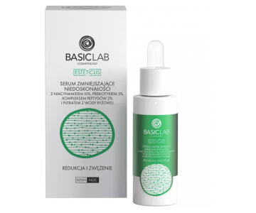 BasicLab Cosmetology Anti-Imperfections serum z niacinamidom in peptidi