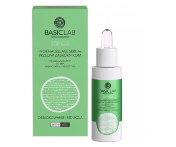 BasicLab Esteticus Normalizing Anti-Comedone serum z 1 % salicilno kislino in 5 % azeloglicinom