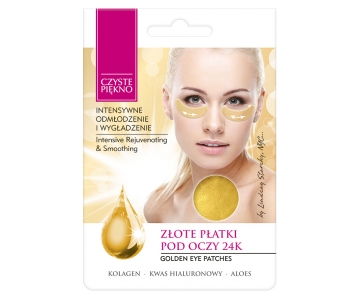 Pure Beauty Eye Patch 24k Gold rejuvenation smoothing obliži za pod oči